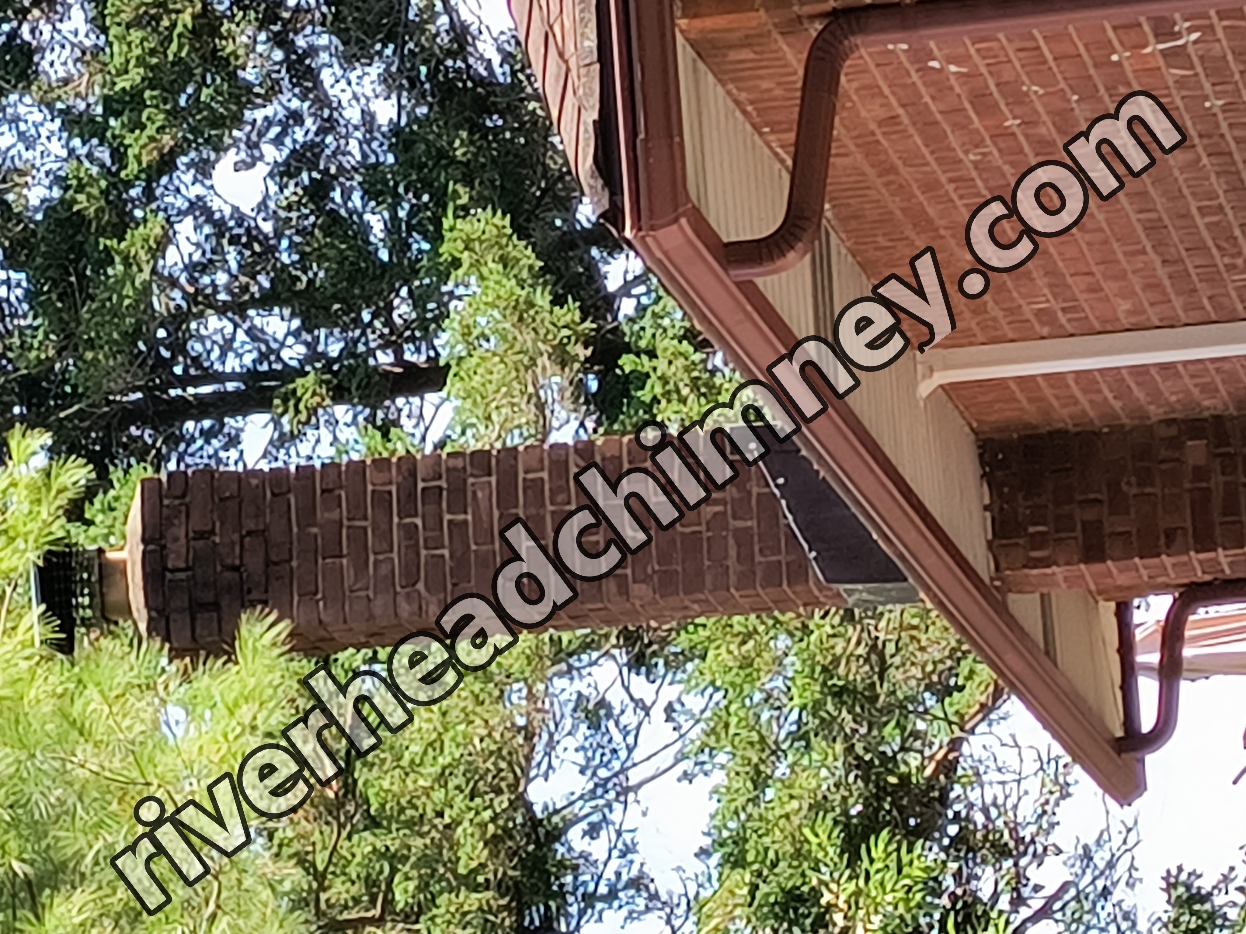 Before and after professional chimney cleaning in Riverhead, NY